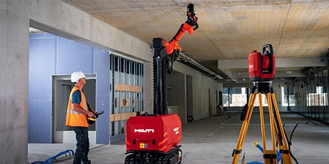 Hilti Jaibot drilling robot