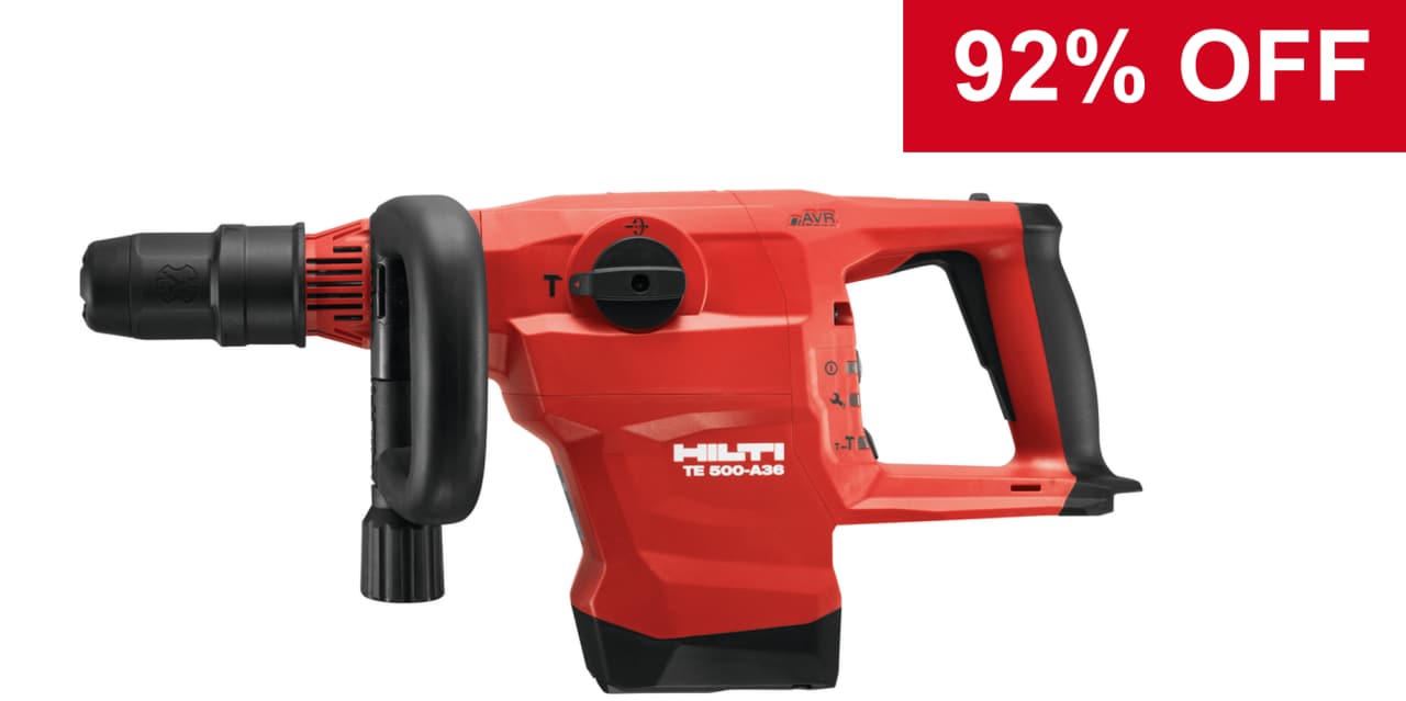 RED HILTI DRILL