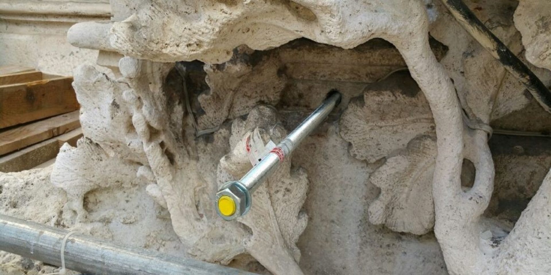 Trevi Fountain restoration