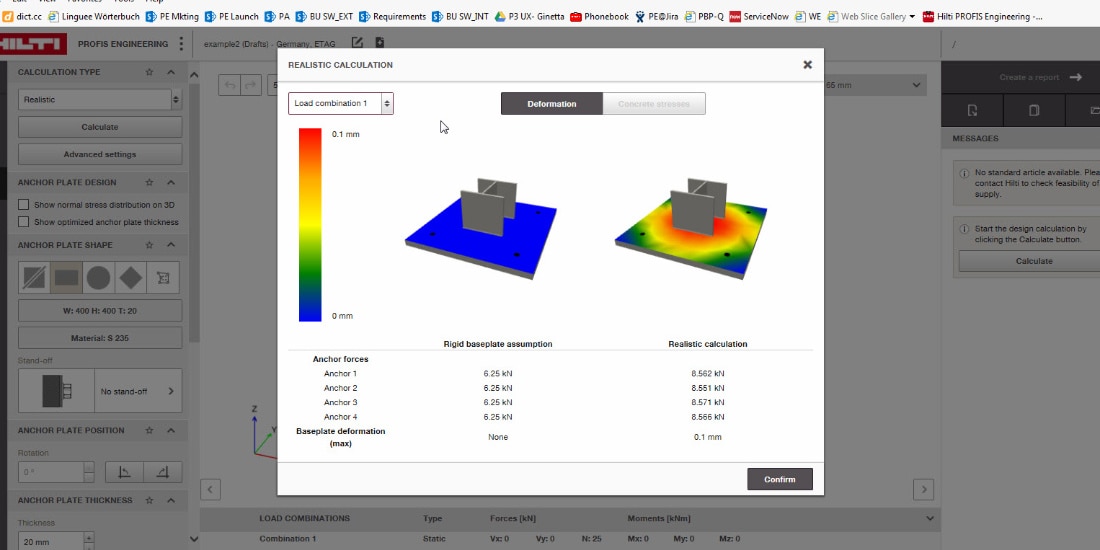 Profis Plate PROFIS Engineering Software - Hilti Australia