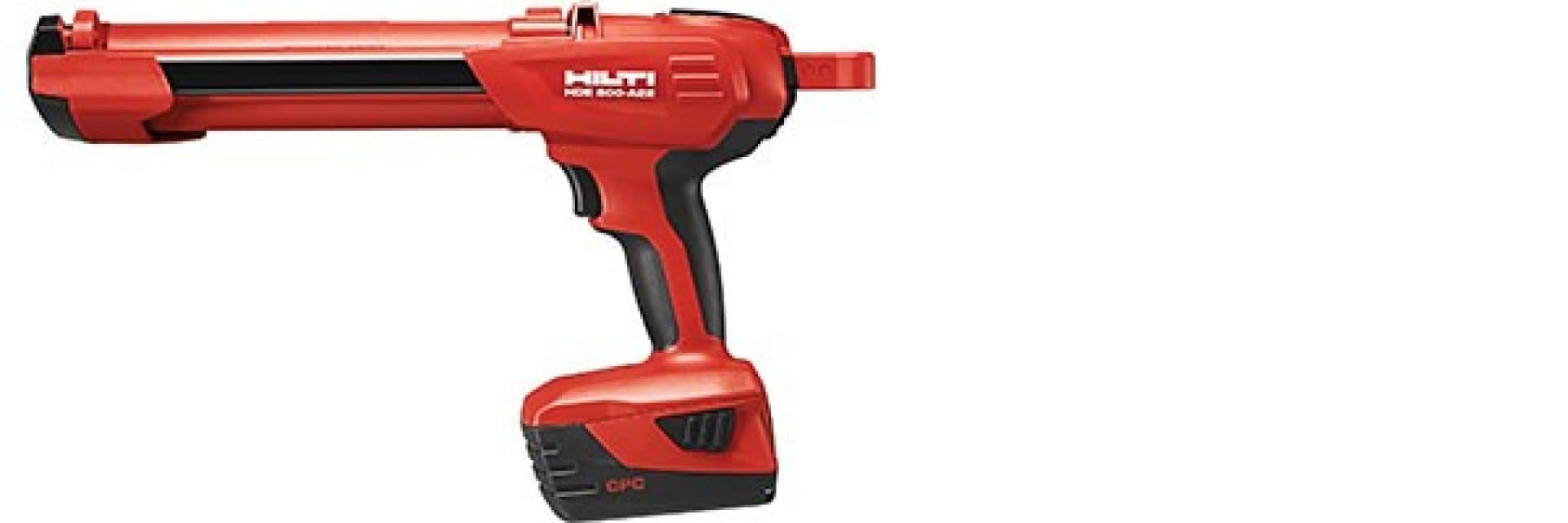 HDE 500-A22 electric dispenser to use with Hilti adhesive anchors