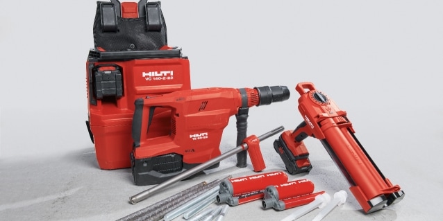 Chemical anchors approvals Hilti Australia
