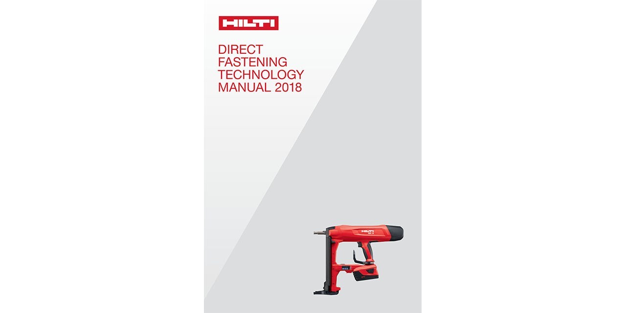 Direct fastening technology manual