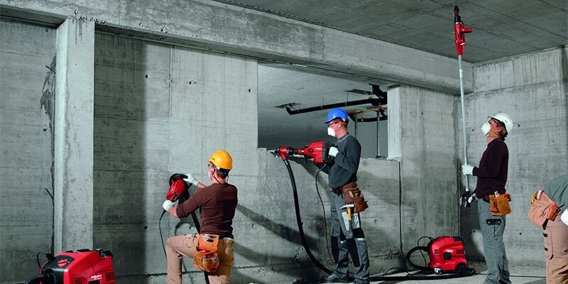 Hilti Dust control in construction