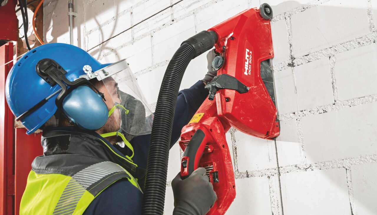 DCH 300-X Electric Wall Saw