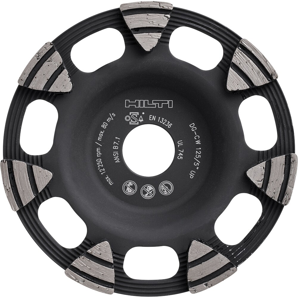 Fast, universal grinding, Concrete, Screed, Natural Stone, Diamond cup wheel