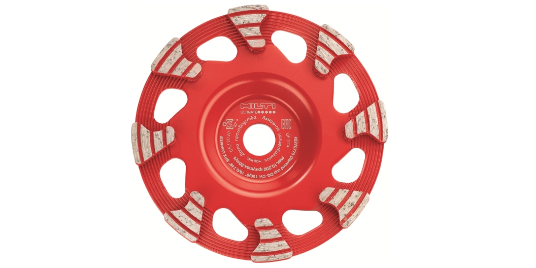 DG-CW 150/6" SPX Universal diamond cup wheel.