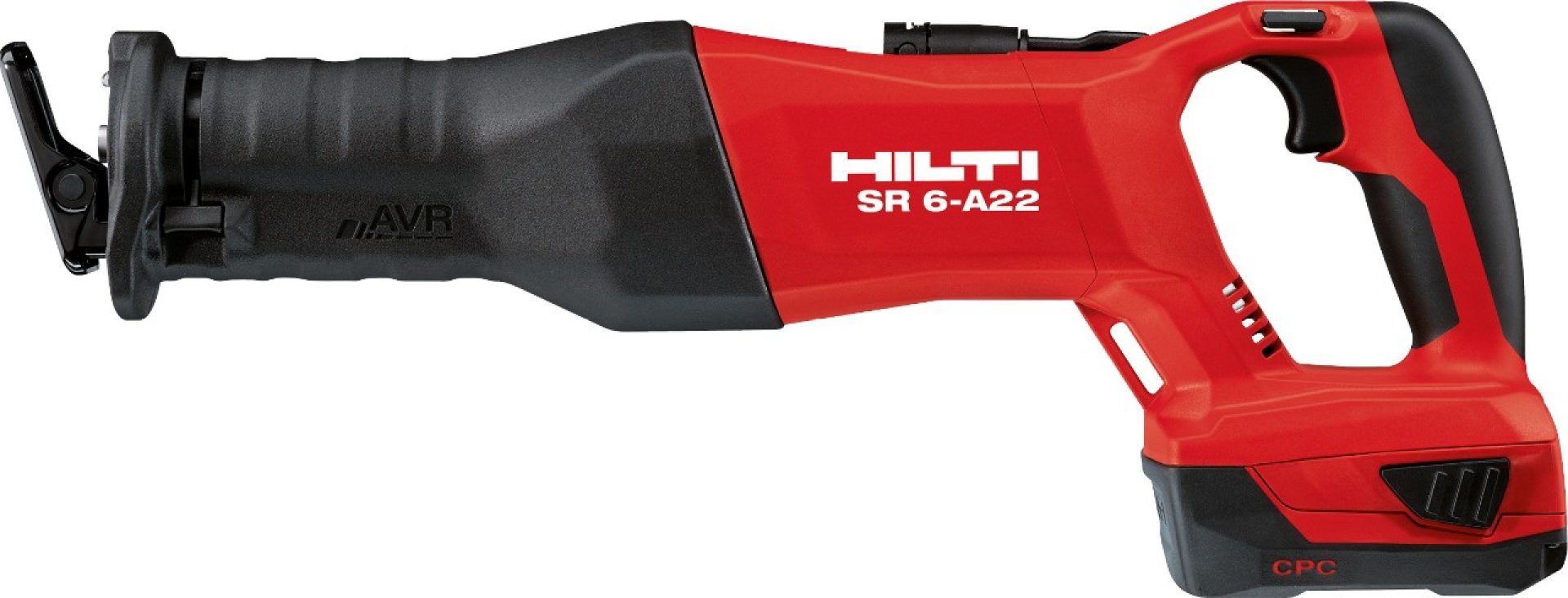 SR 6-A22 cordless reciprocating saw with tethering point