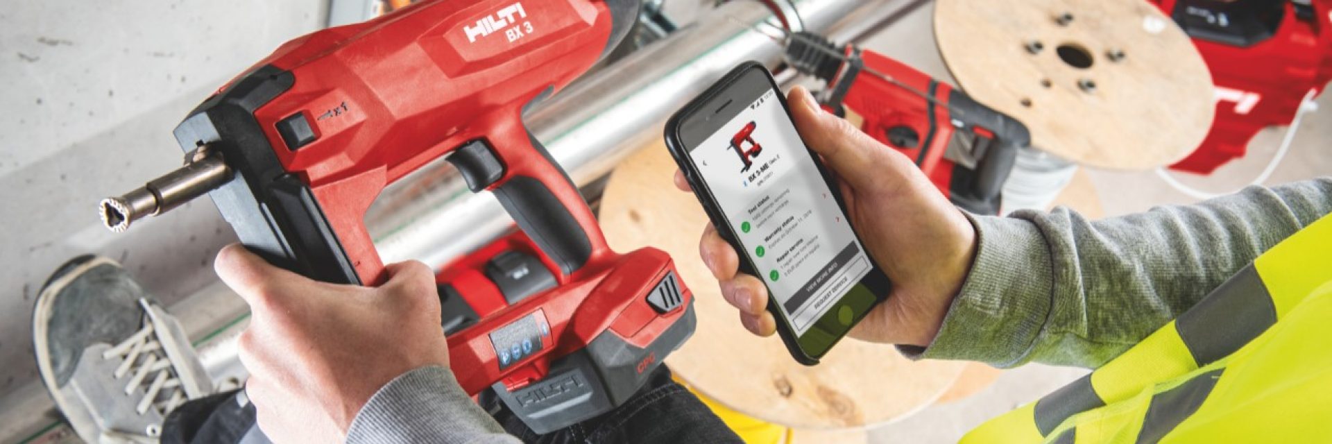 Hilti Connect App brings hassle-free tool services to your fingertips