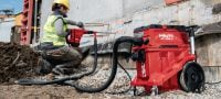 VC 40H-X H-Class dust extractor Powerful dust extractor with large container and push-bar for connection with power tools and jobsite clean ups (wet & dry), 30l tank Applications 1