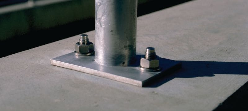 HSV-F Wedge anchor Economical wedge anchor for static loads in uncracked concrete (hot-dip galvanised) Applications 1