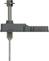 HLB Lift box Cast-in hoist point for pulleys, hooks or equipment during elevator installation and maintenance