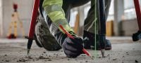 PM 2-PG / POA 70 Layout point laser self-levelling layout point laser for a simplified and more accurate layout process with your construction total station Applications 3