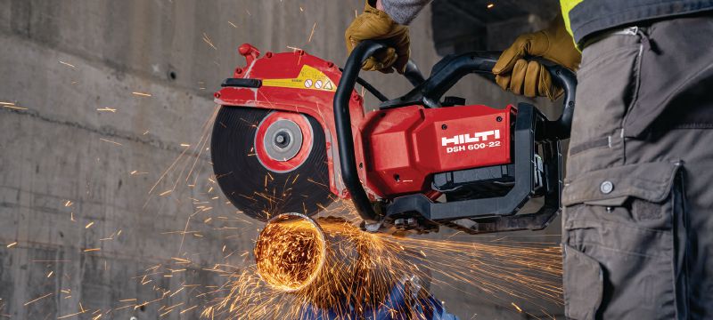 Hilti shop concrete cutter