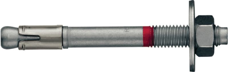 HST-BW Wedge anchor High-performance wedge anchor for everyday static and seismic loads in cracked concrete (carbon steel, big washer)