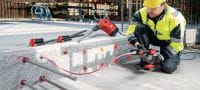 HIT-RE 500 V4 Epoxy anchor Ultimate-performance injectable epoxy mortar with approvals for reinforcing bar connections and heavy-duty anchoring Applications 1