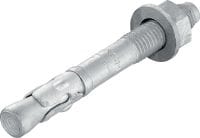 HSV-F Wedge anchor Economical wedge anchor for static loads in uncracked concrete (hot-dip galvanised)