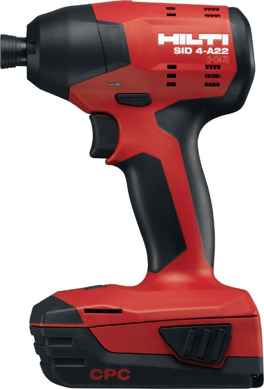 SID 4A22 Cordless impact driver Cordless impact drivers Hilti