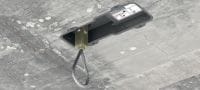 HLB Lift box Cast-in hoist point for pulleys, hooks or equipment during elevator installation and maintenance Applications 1