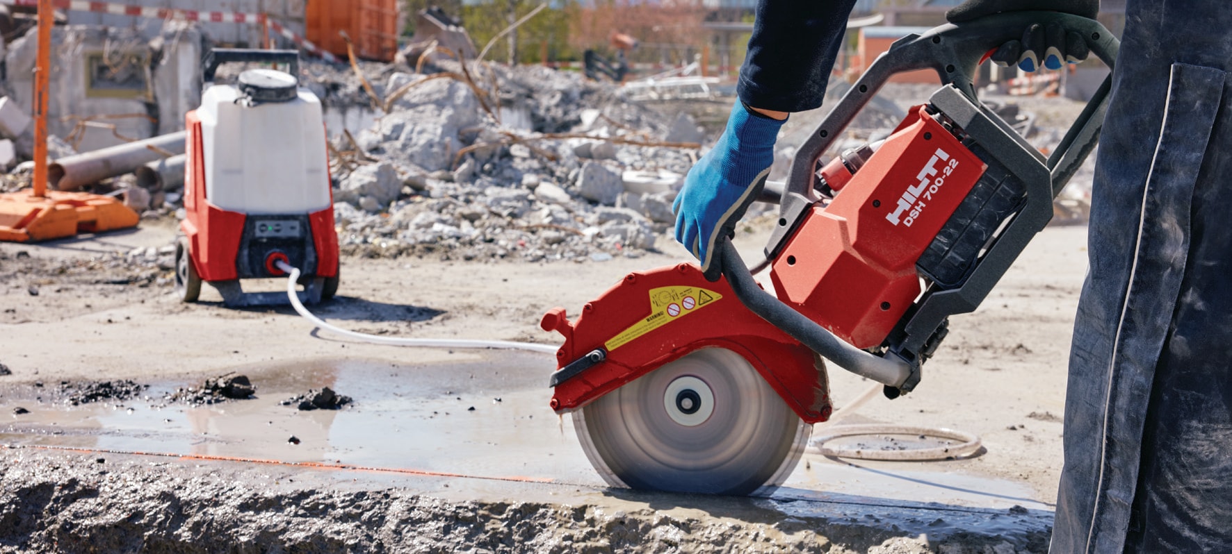 Hilti concrete saw dsh 700 discount