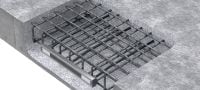 HAC-V Front-of-slab rebar channel Cast-in anchor channels for front-of-slab applications Applications 3