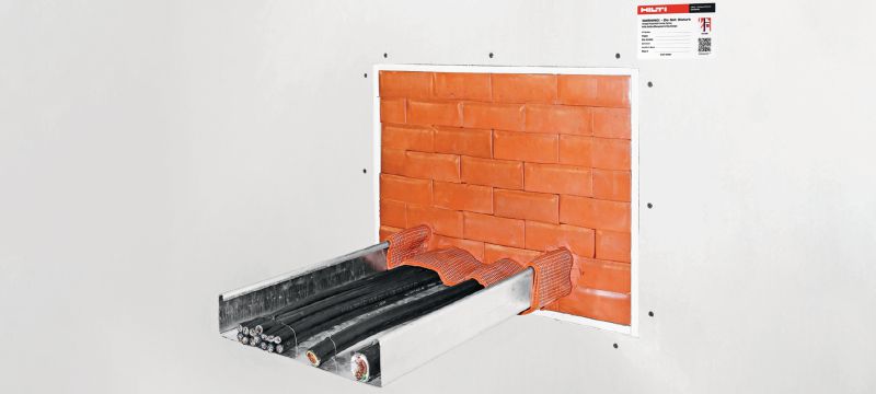 CFS-BL firestop block Preformed firestop blocks for sealing penetrations with cables Applications 1