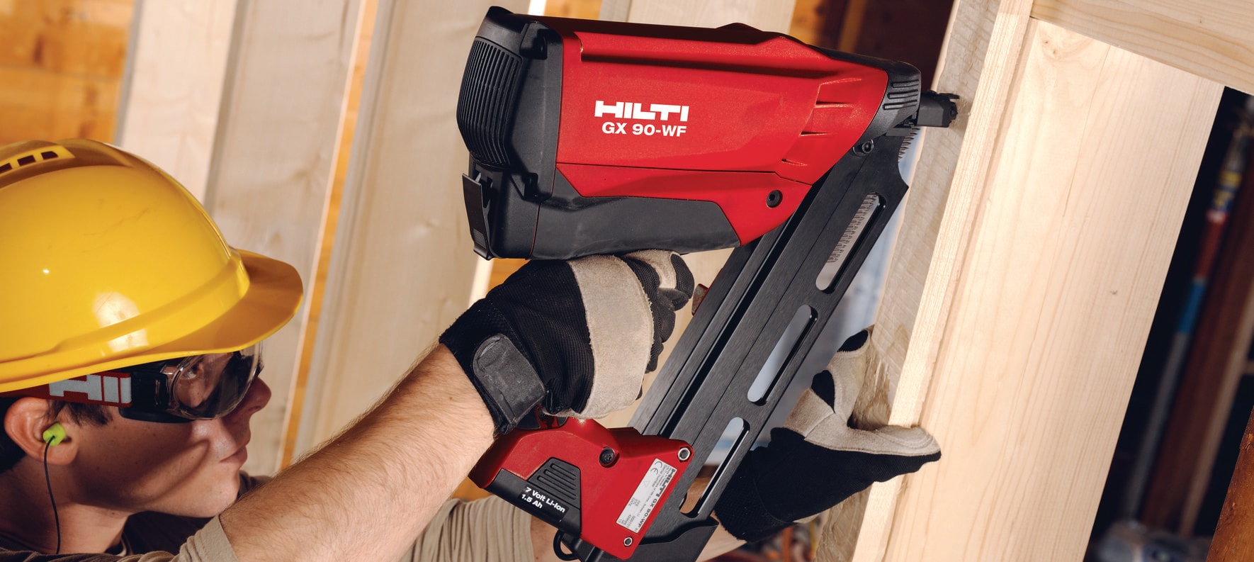 Hilti cordless top framing nailer