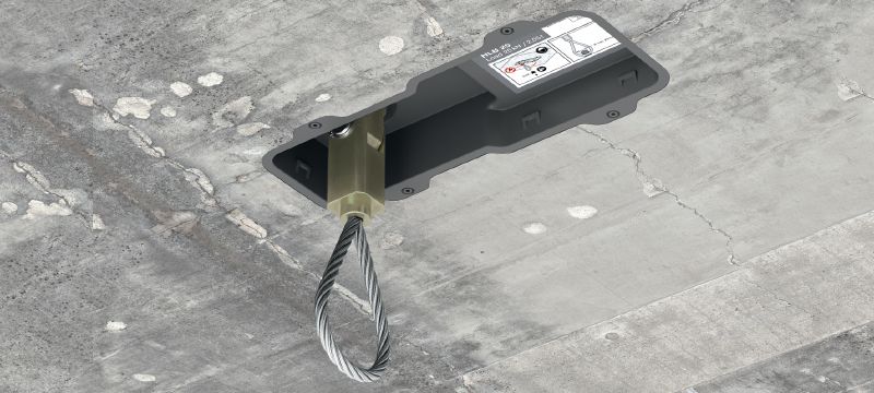 HLB Lift box Cast-in hoist point for pulleys, hooks or equipment during elevator installation and maintenance Applications 1