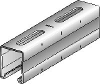 MQ-52-F C-Channel profile hot-dip galvanised (HDG) C-Channel profile for medium-duty applications