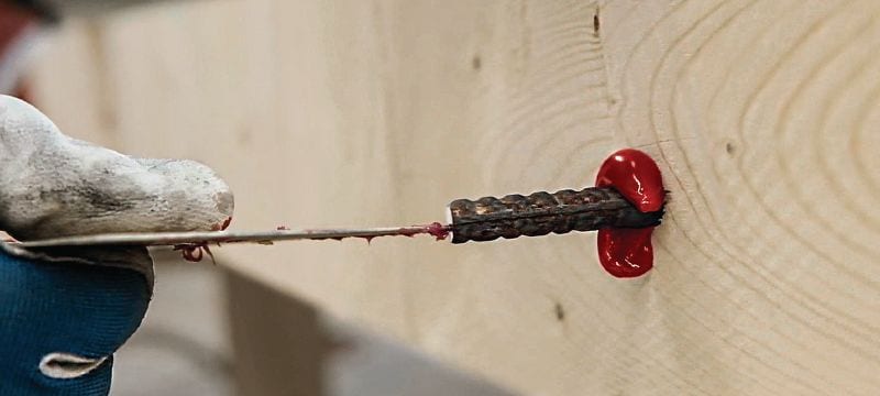 HIT-RE 500 V4 Epoxy anchor Ultimate-performance injectable epoxy mortar with approvals for reinforcing bar connections and heavy-duty anchoring Applications 1