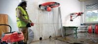 SPX LCS Equidist wall saw blade (60HY: fits on Hilti, Husqvarna®, Tyrolit®) Ultimate wall saw blade (5-10 kW) for high-speed cutting and a longer lifetime in reinforced concrete (60HY arbor fits on Hilti, Husqvarna®, Tyrolit® wall saws) Applications 3