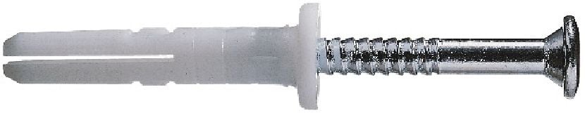 HPS-1 R Impact anchor Economical plastic impact anchor with A2 stainless steel screw