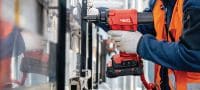 RT 6-22 cordless rivet tool Cordless rivet tool for rapid, low-effort cladding installation and metal fabrication using steel or aluminium rivets (Nuron battery platform) Applications 1