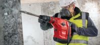 TE 70-ATC/AVR Rotary hammer Very powerful SDS Max (TE-Y) rotary hammer for heavy-duty drilling and chiselling in concrete Applications 4