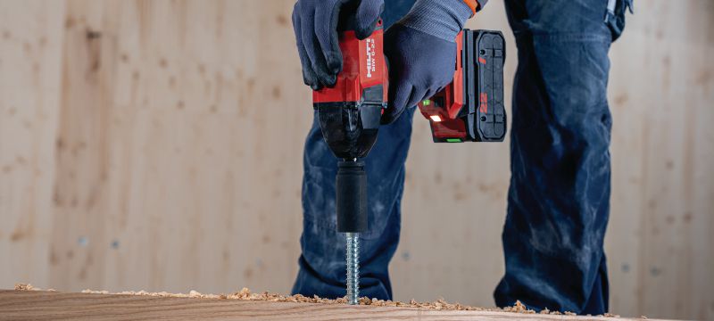 SIW 6-22 ½ cordless impact wrench Power-class cordless impact wrench with 1/2 friction ring anvil for a wide range of concrete anchoring and steel or wood bolting (Nuron battery platform) Applications 1