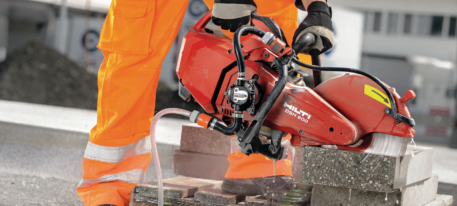 DSH 600 X Petrol cut off saw 300mm Concrete saws Hilti Australia