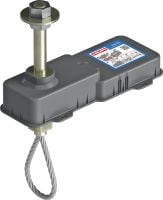 HLB Lift box Cast-in hoist point for pulleys, hooks or equipment during elevator installation and maintenance