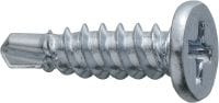 S-DD 03 Z LH Self-drilling framing screws Interior metal framing screw (zinc-plated) for fastening stud to track