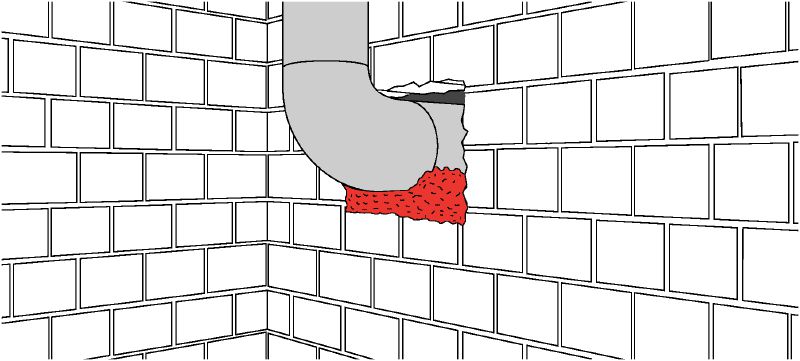 CF-F 750 GV filling foam Re-usable nozzle foam ideal for sealing, filling and insulating gaps and cracks Applications 1