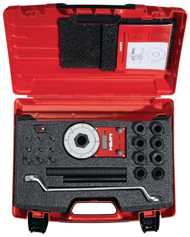 DPG 100 Anchor tester Digital anchor tester for proof loading anchors up to 100 kN