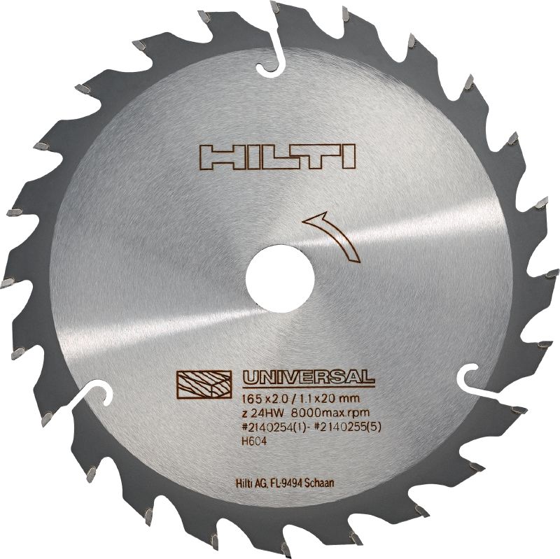 Hilti circular top saw blades