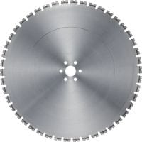 SPX MCS Equidist wall saw blade (60H: fits on Hilti and Husqvarna®) Ultimate wall saw blade (15 kW) for high speed and a long lifetime in reinforced concrete (60H arbor)
