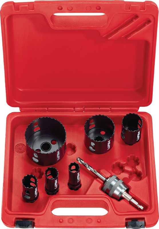 HSMU Hole saw set Hole saws Hilti Australia