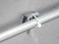 X-UCT MX Cable tie mount Plastic universal cable/conduit tie holder for use with BX and GX nailers Applications 3