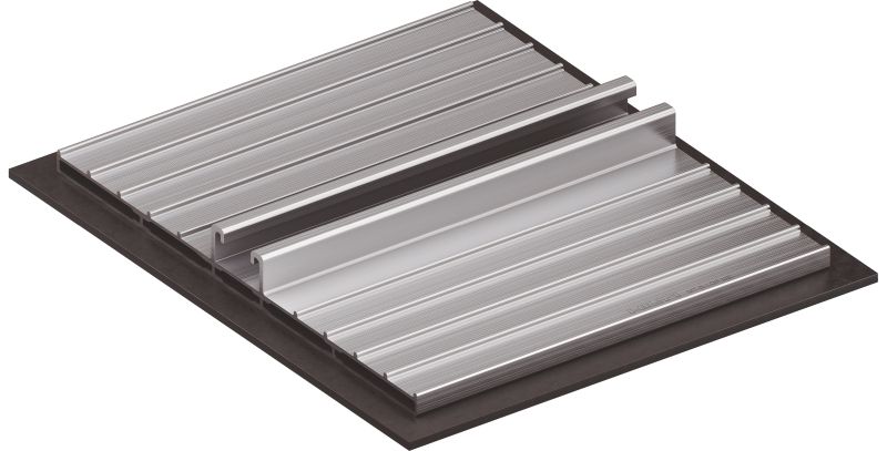 MT-B-LDP ME load distribution plate Medium load distribution plate for installing ventilation ducts and ventilation equipment on flat roofs