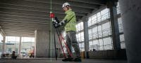 PM 2-PG / POA 70 Layout point laser self-levelling layout point laser for a simplified and more accurate layout process with your construction total station Applications 2