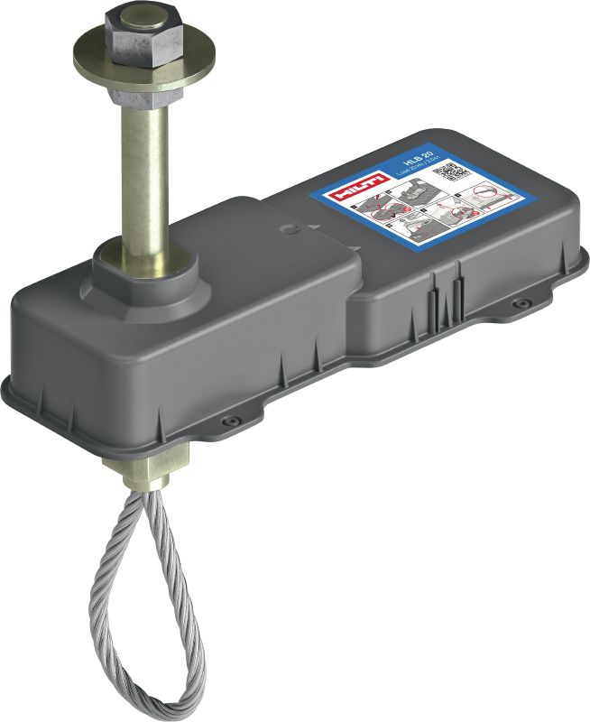 HLB Lift box Cast-in hoist point for pulleys, hooks or equipment during elevator installation and maintenance