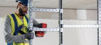 MT-40 C-Channel profile medium-duty C-Channel profile for use with MT-FL/MT-TL components in indoor environments Applications 1