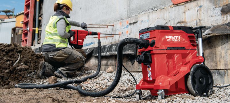 VC 40H X H Class dust extractor Construction vacuums and dust extractors Hilti Australia