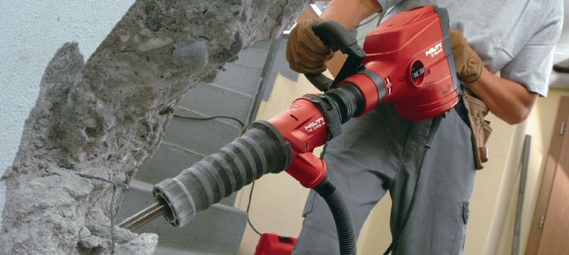 TE DRS-B Dust removal system Dust removal system for concrete chiselling with Hilti SDS Max (TE-Y) and TE-S breakers Applications 1